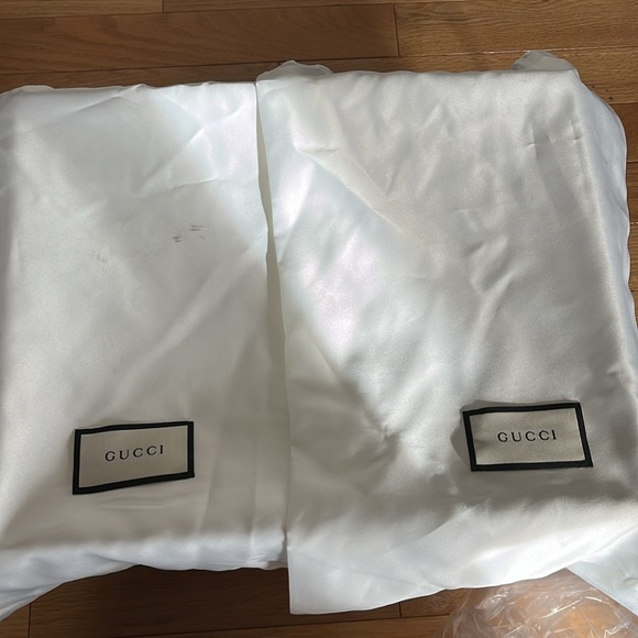 Gucci Logo Rhyton Leather Sneaker W10/ M7 - Picture 8 of 10